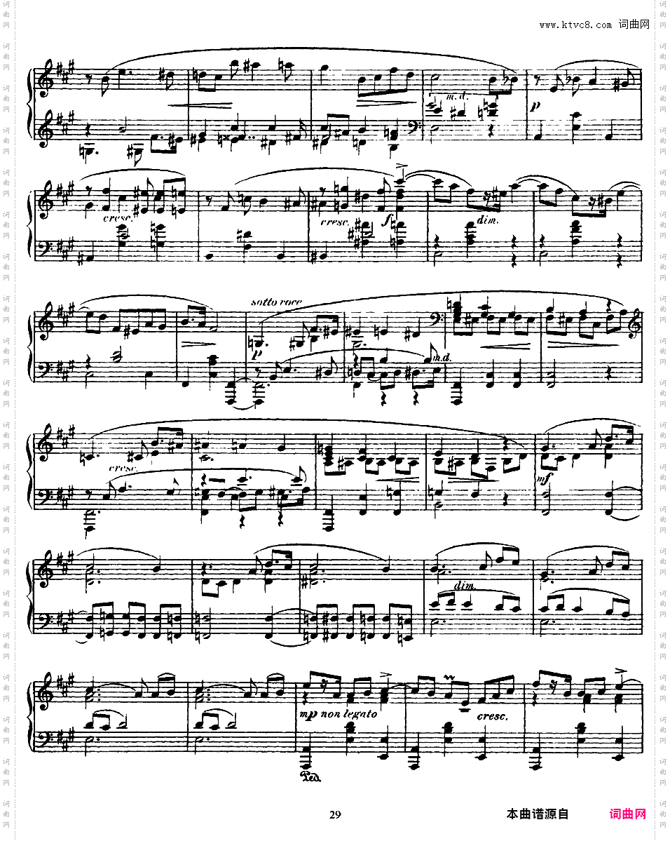 9首玛祖卡舞曲 Nine Mazurkas Op·25Scriabin op25 Nine Mazurkas 版本一