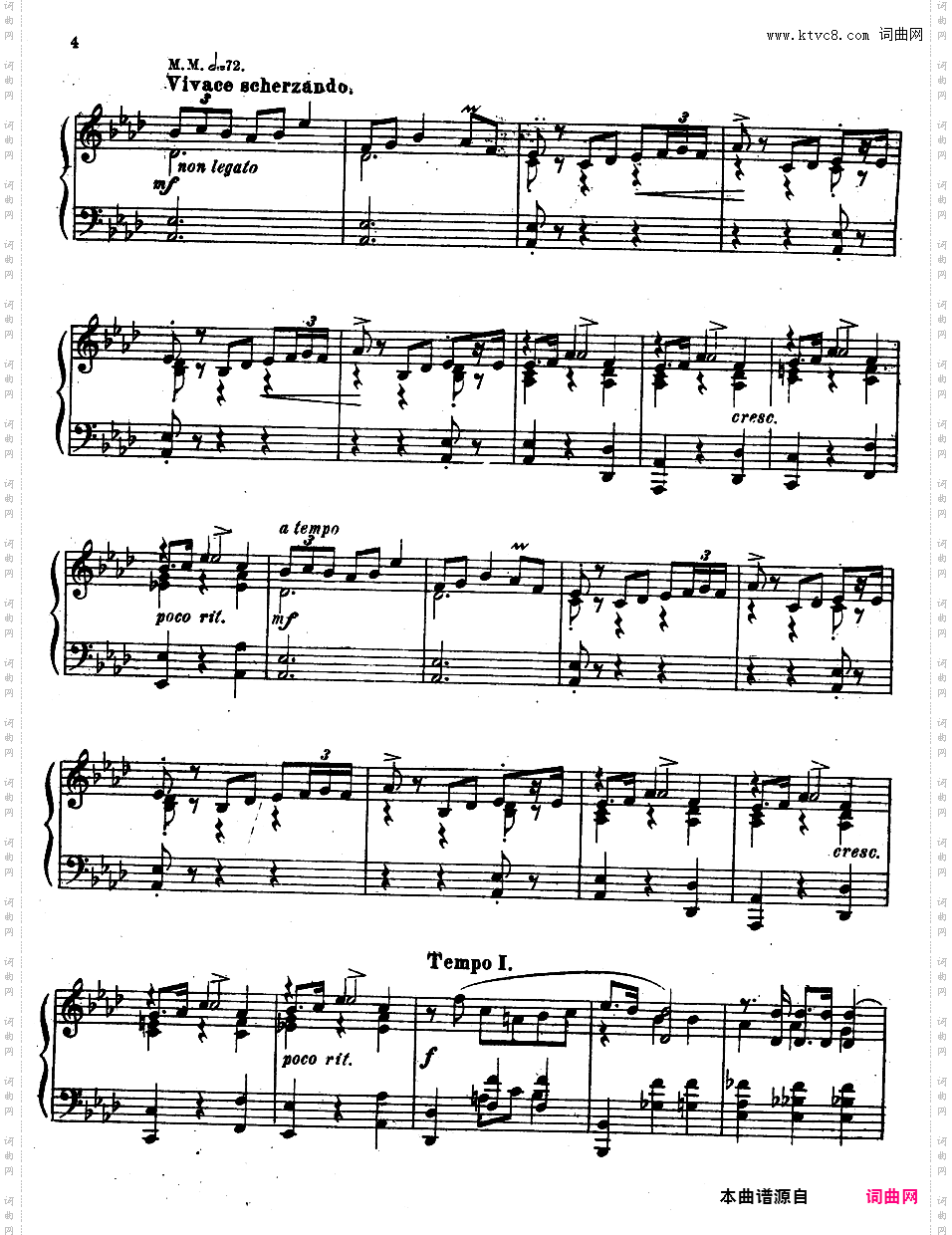 9首玛祖卡舞曲 Nine Mazurkas Op·25Scriabin op25 Nine Mazurkas版本二