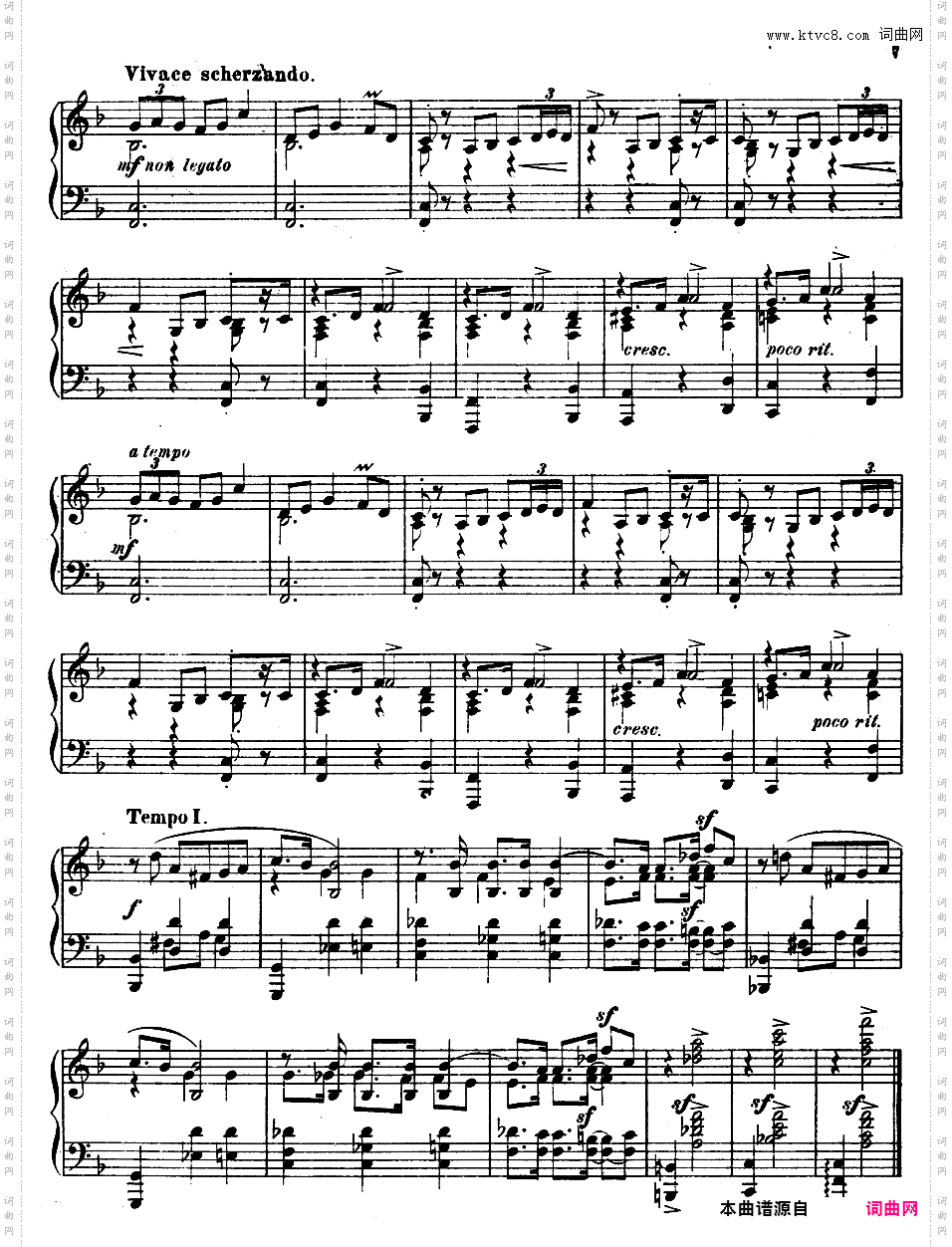 9首玛祖卡舞曲 Nine Mazurkas Op·25Scriabin op25 Nine Mazurkas版本二