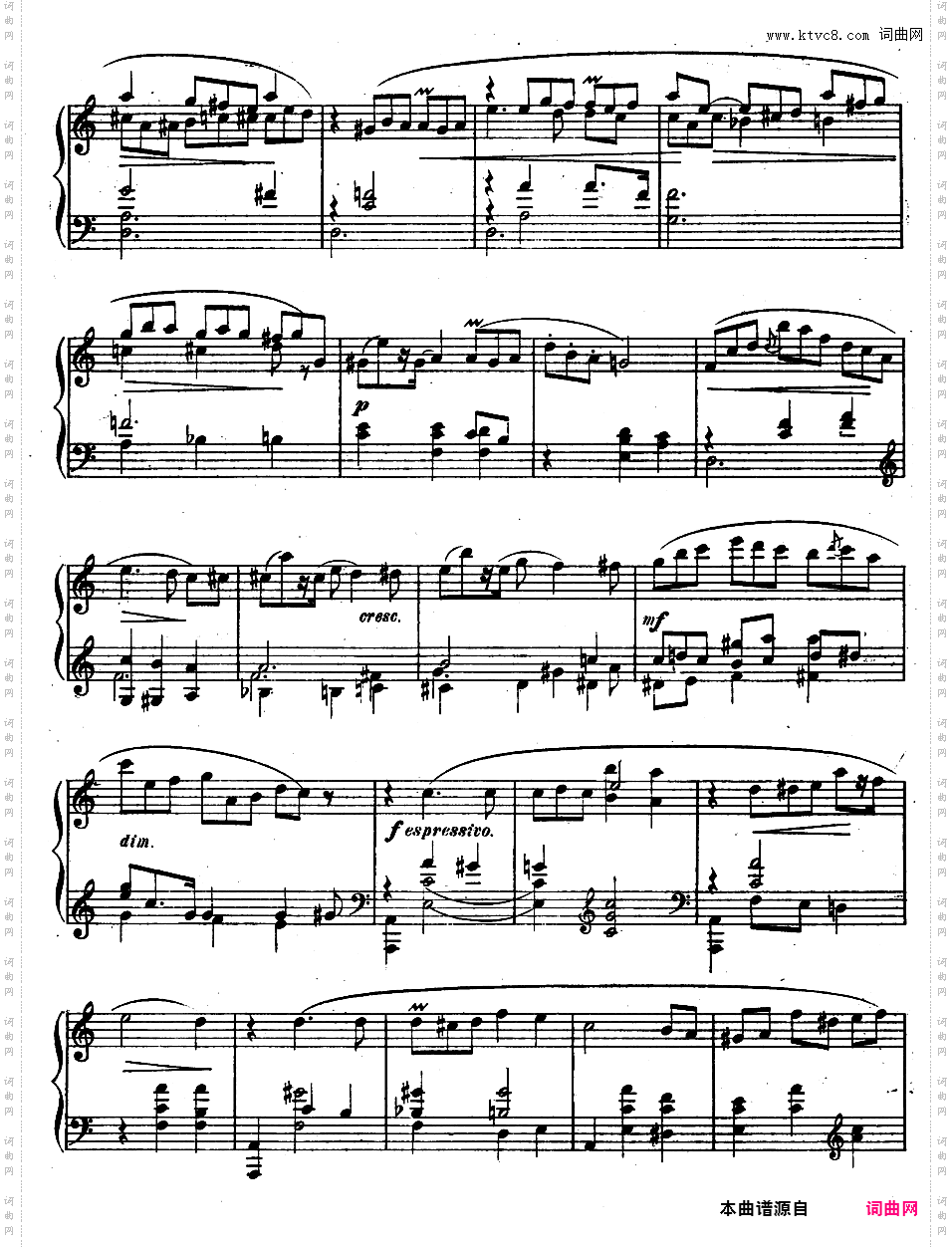 9首玛祖卡舞曲 Nine Mazurkas Op·25Scriabin op25 Nine Mazurkas版本二