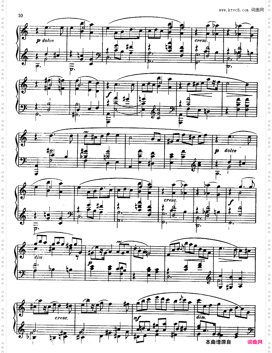 9首玛祖卡舞曲 Nine Mazurkas Op·25Scriabin op25 Nine Mazurkas版本二