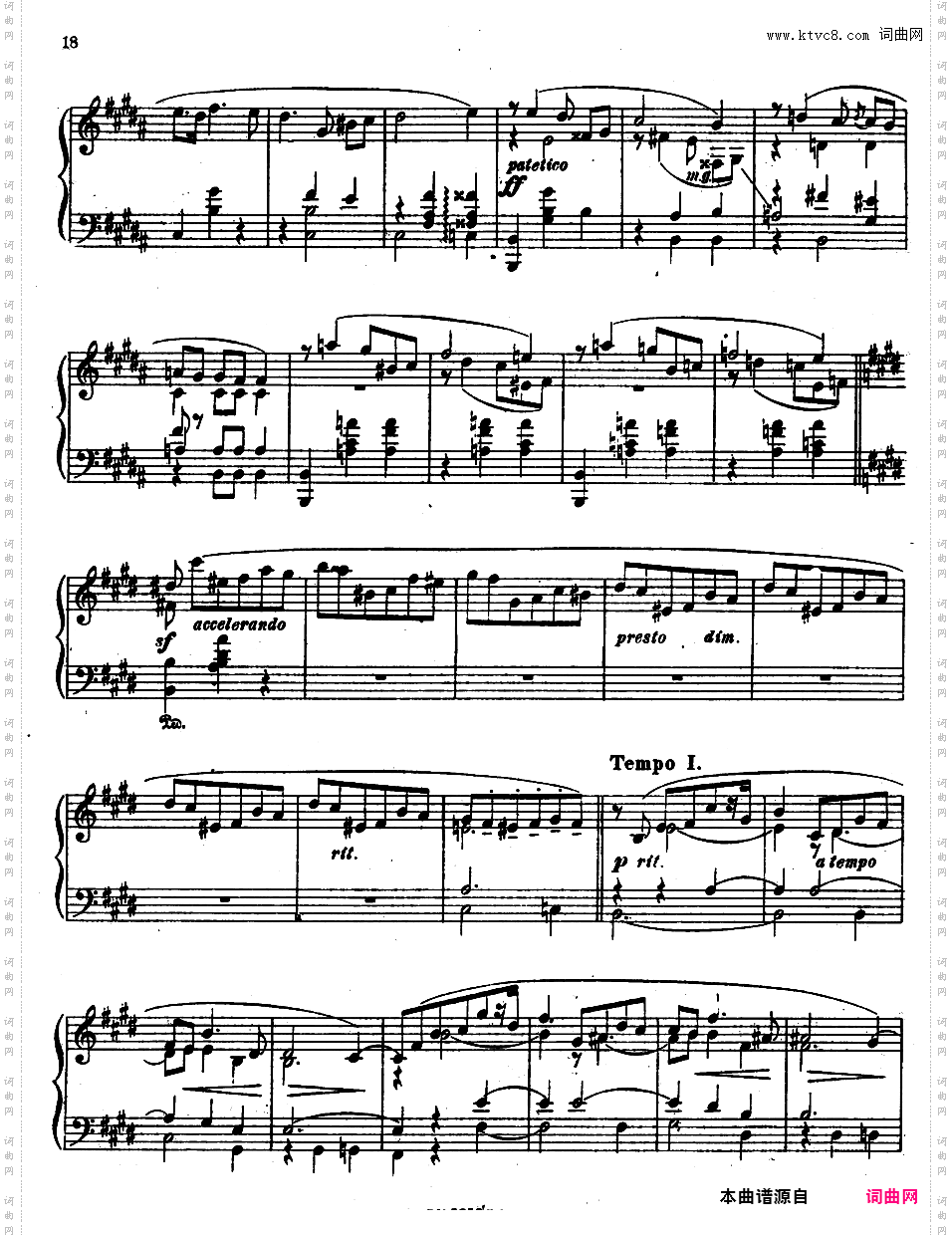 9首玛祖卡舞曲 Nine Mazurkas Op·25Scriabin op25 Nine Mazurkas版本二