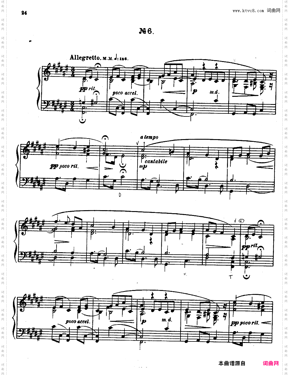 9首玛祖卡舞曲 Nine Mazurkas Op·25Scriabin op25 Nine Mazurkas版本二