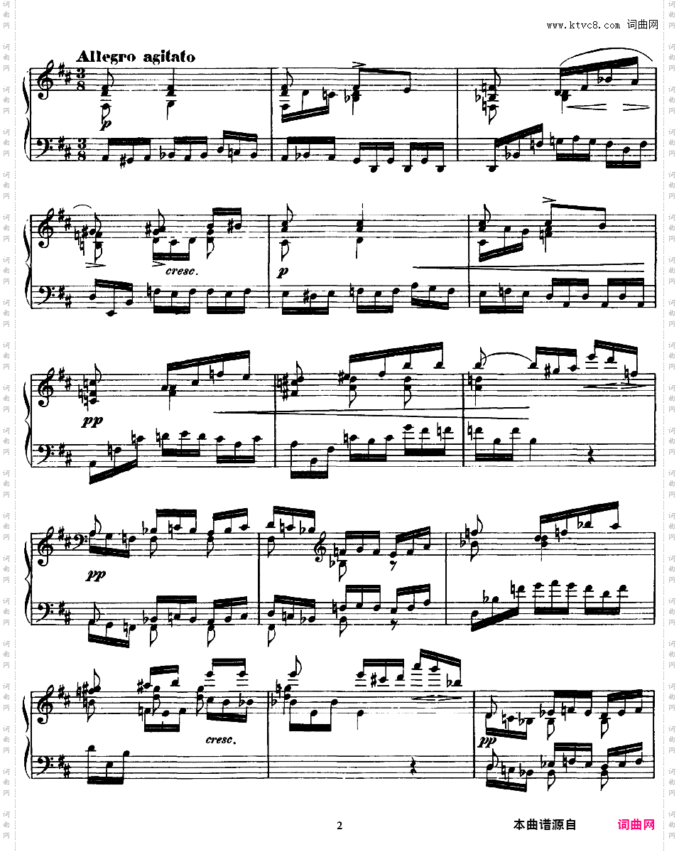 2首夜曲 Two Nocturnes Op·5