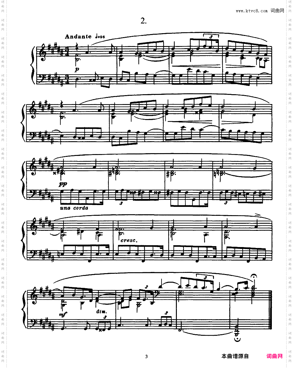 2首前奏曲 2 Preludes Op·27
