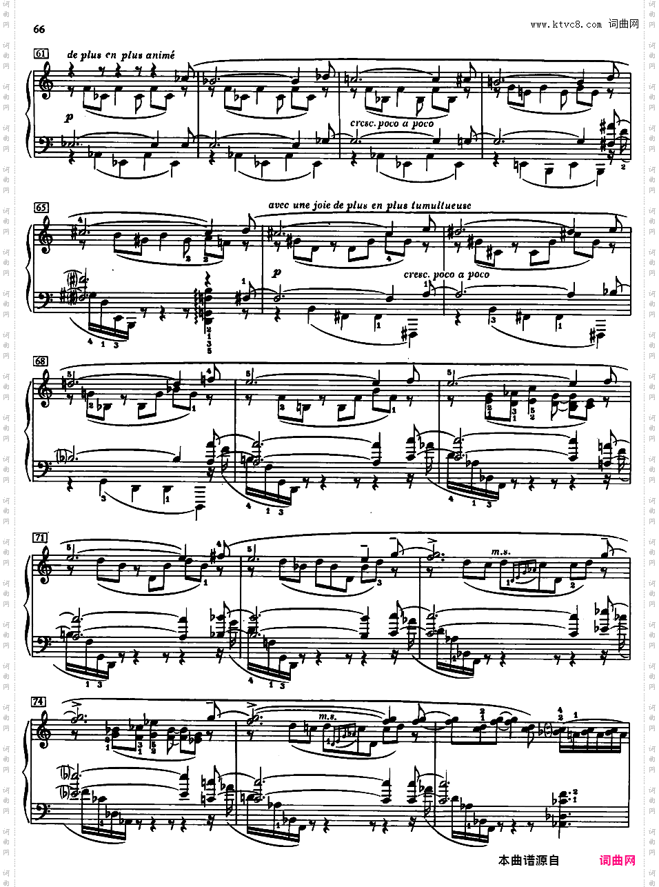 朝向火焰 Vers La Flamme Op·72Scriabin op72 1914 Vers la Flamme
