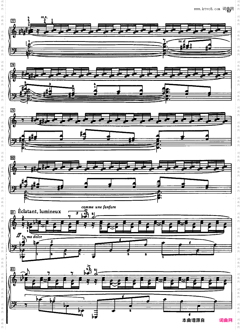 朝向火焰 Vers La Flamme Op·72Scriabin op72 1914 Vers la Flamme