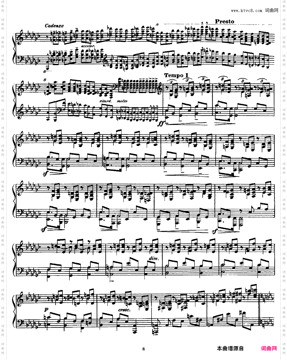 热情的快板 Allegro Appassionato Op·4