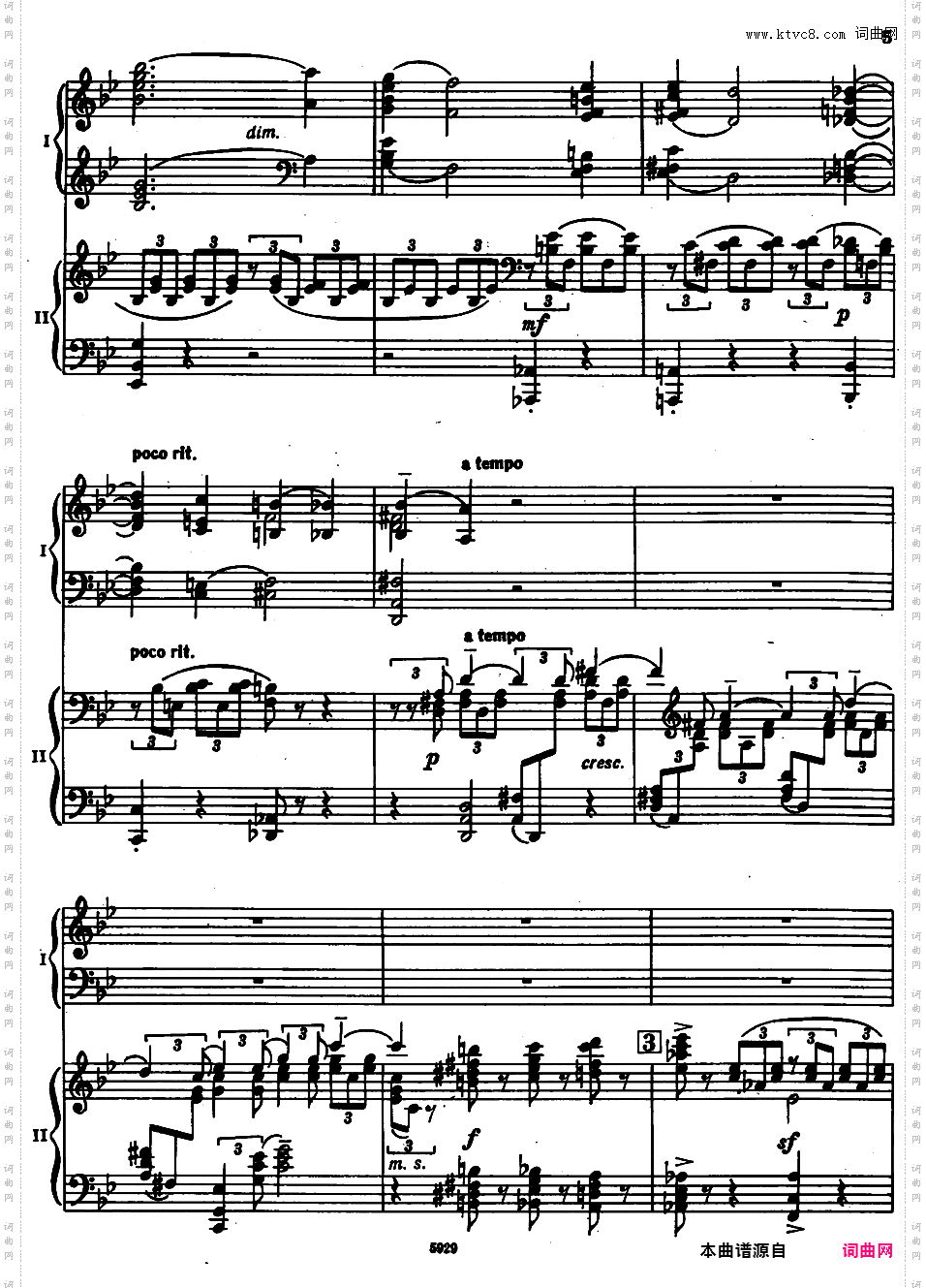 g小调第四钢琴协奏曲 Op·40rah-con-4-I