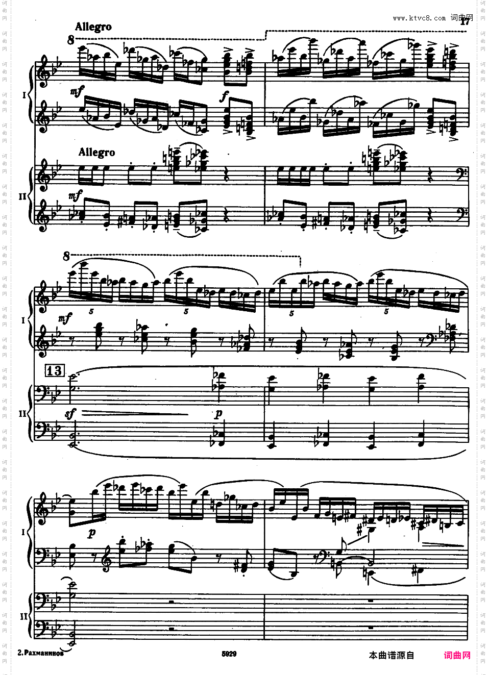 g小调第四钢琴协奏曲 Op·40rah-con-4-I