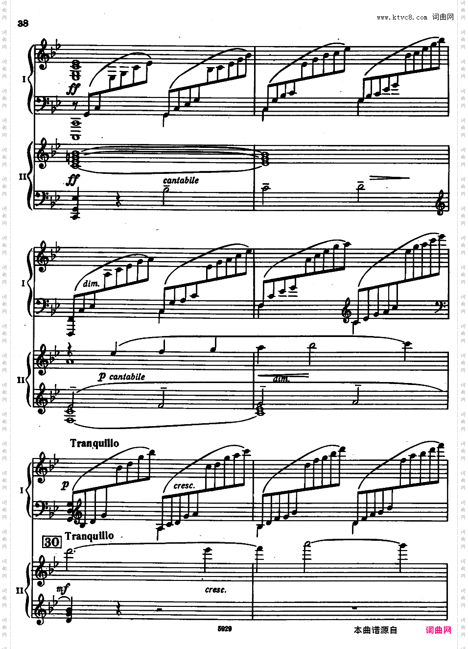 g小调第四钢琴协奏曲 Op·40rah-con-4-I