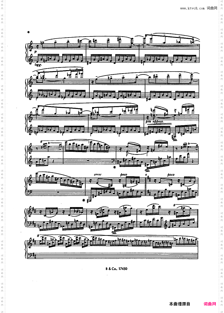 第一号音乐会练习曲 Premiere Etude de Concert Op·65