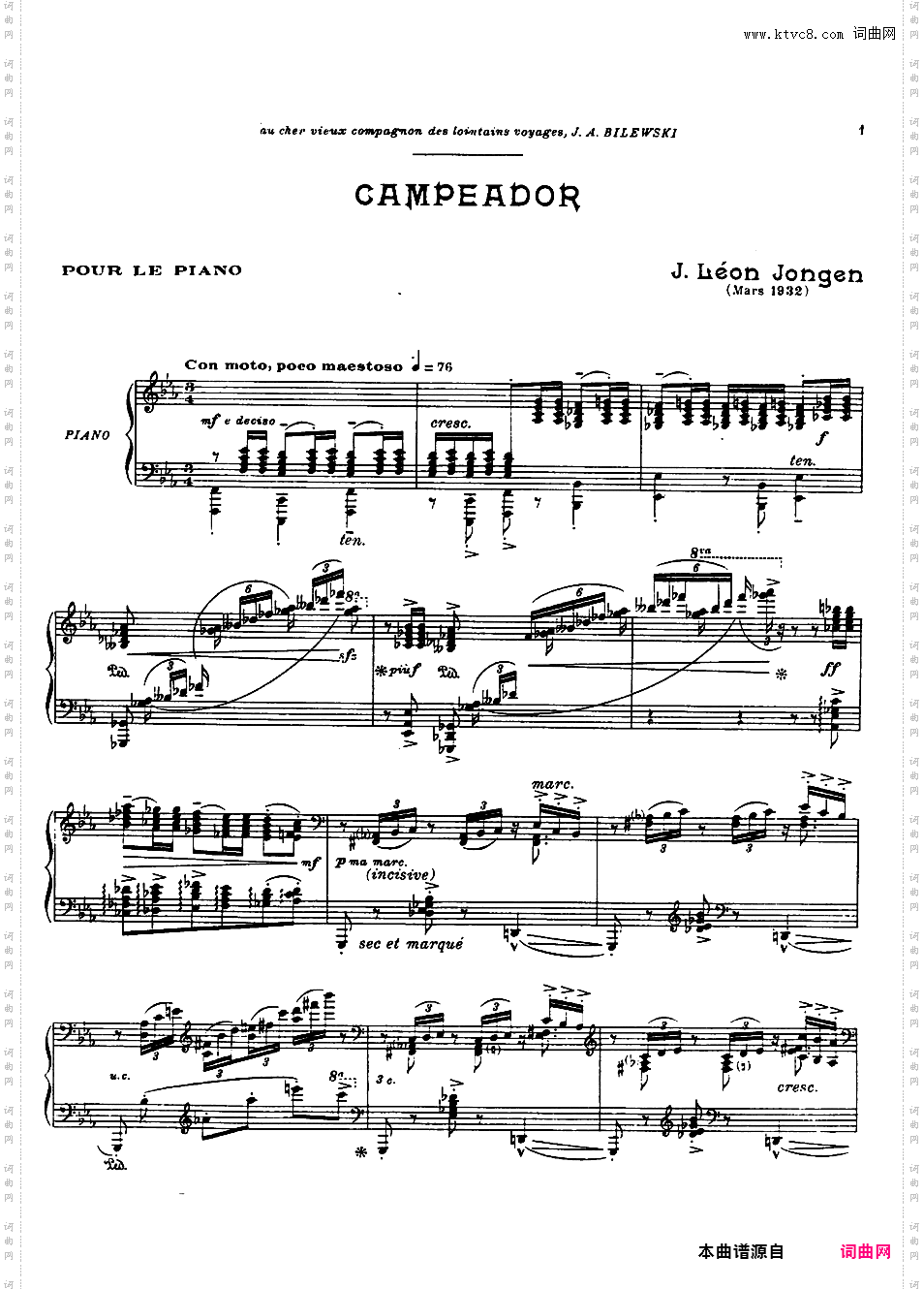 勇士 Campeador - 里昂·祖根所作
