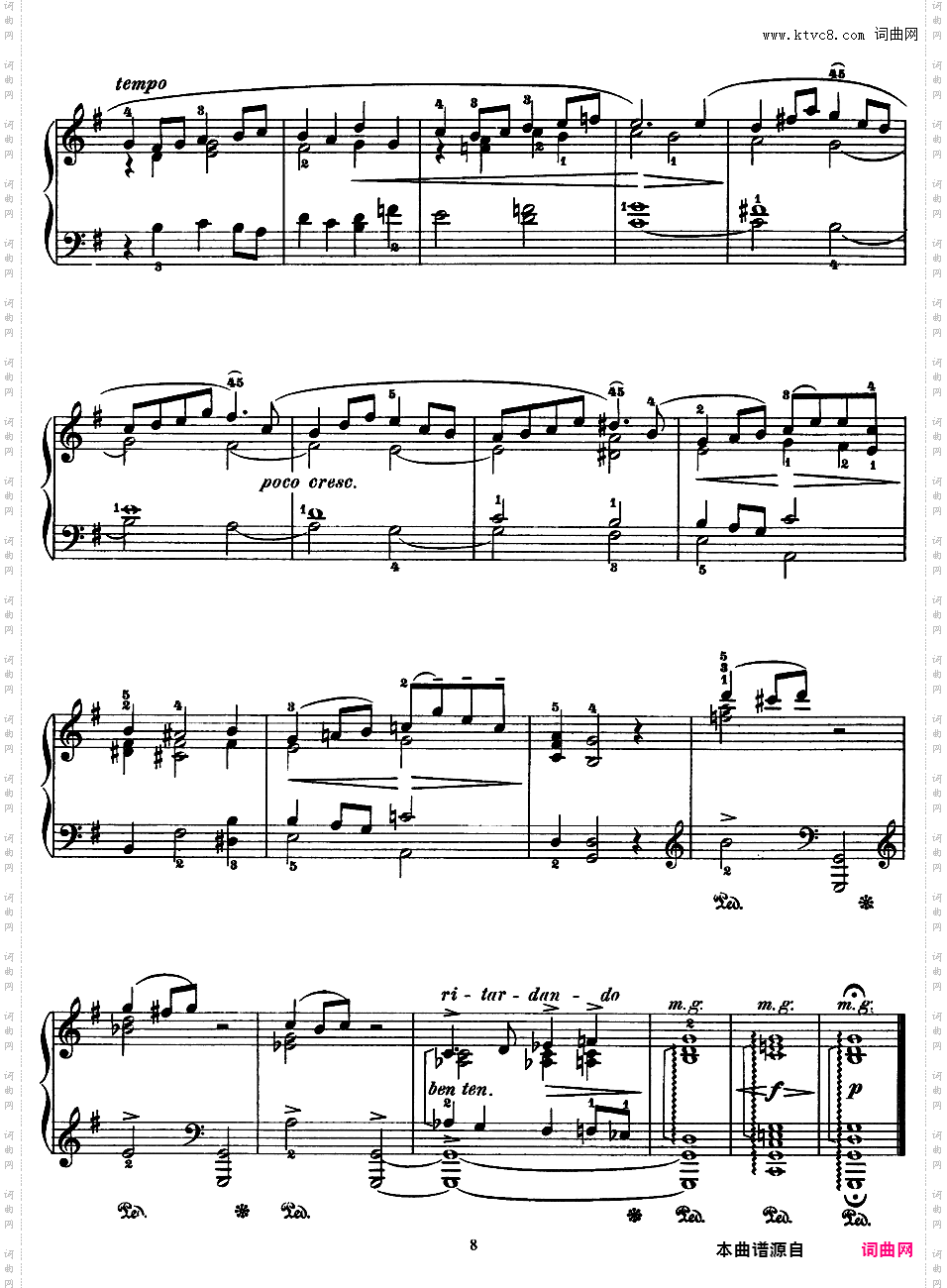 抒情小品集 Lyric Pieces 十卷Grieg op62 Lyric Pieces