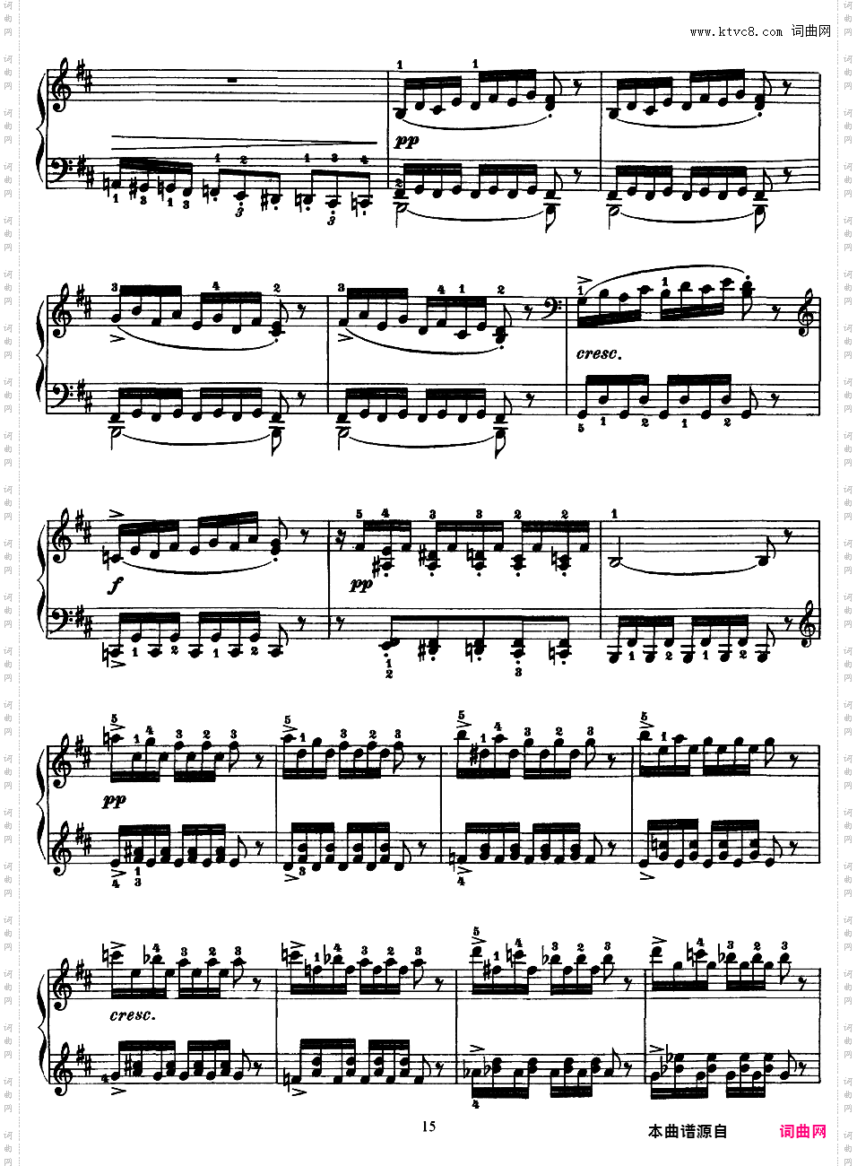 抒情小品集 Lyric Pieces 十卷Grieg op62 Lyric Pieces