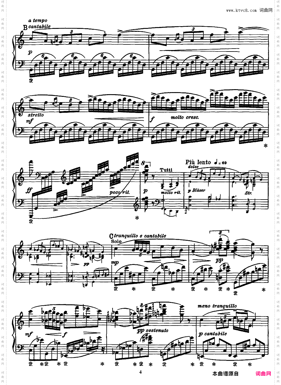 a小调钢琴协奏曲 Piano Concerto in a Minor Op·16Grieg op16 Piano Concerto in a