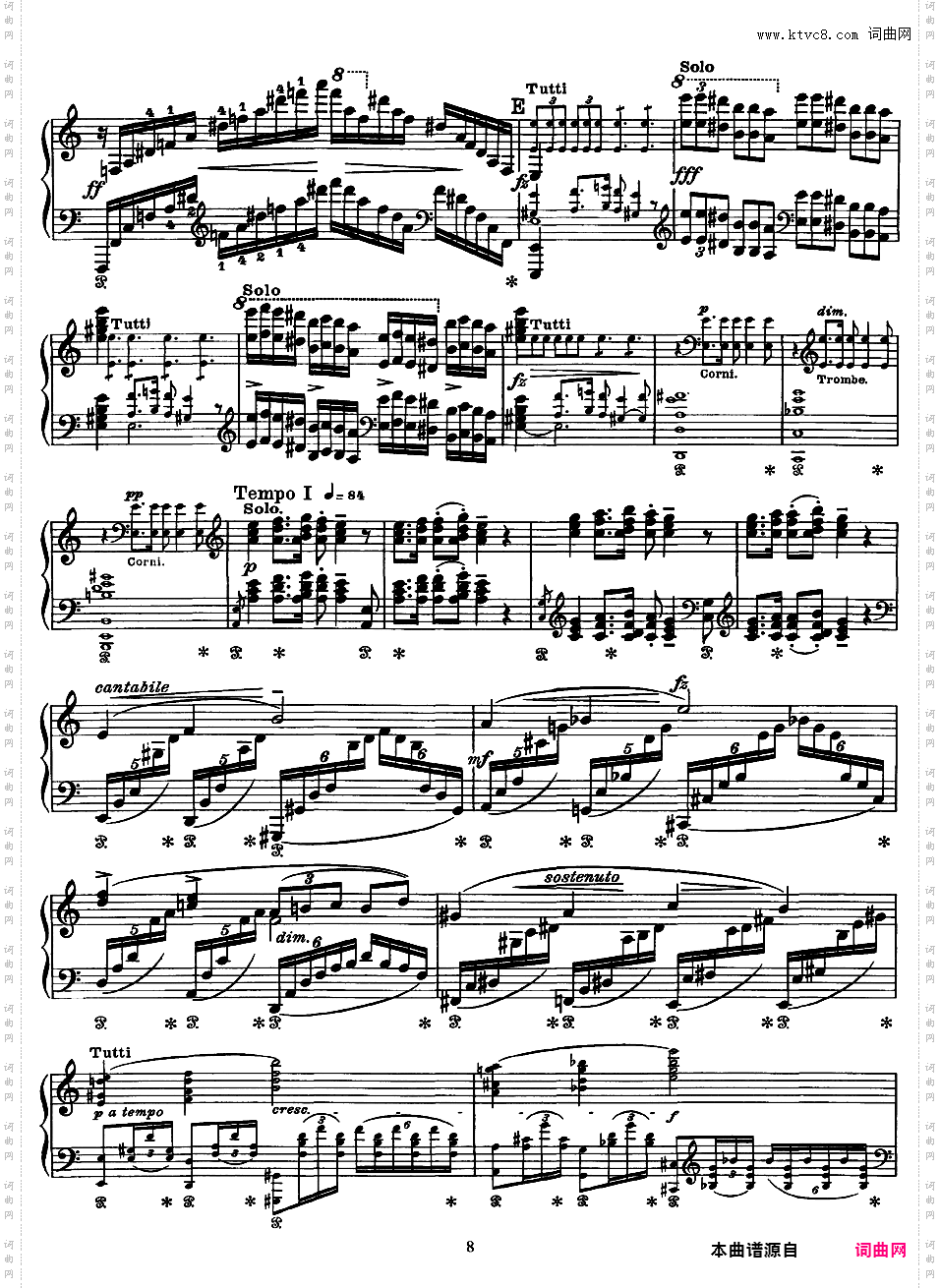 a小调钢琴协奏曲 Piano Concerto in a Minor Op·16Grieg op16 Piano Concerto in a