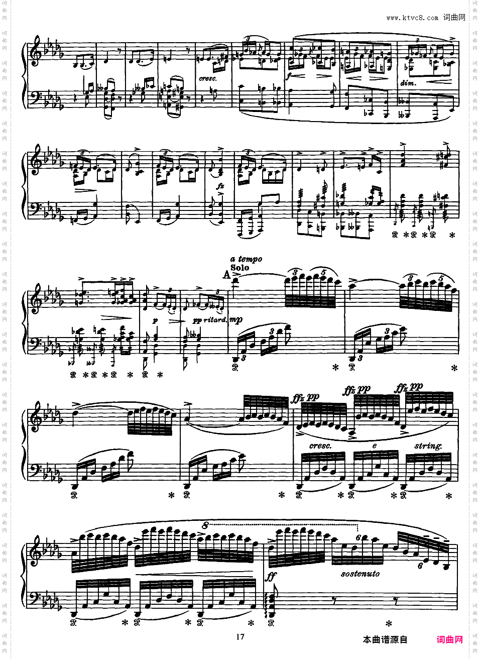 a小调钢琴协奏曲 Piano Concerto in a Minor Op·16Grieg op16 Piano Concerto in a