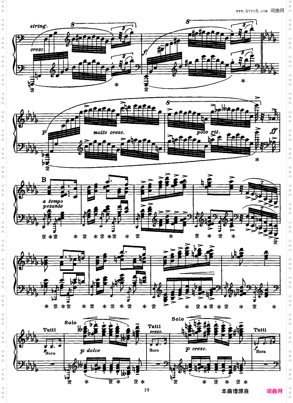 a小调钢琴协奏曲 Piano Concerto in a Minor Op·16Grieg op16 Piano Concerto in a