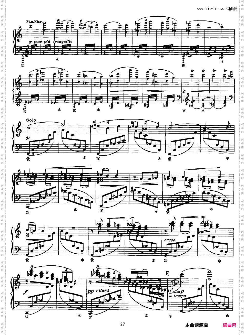 a小调钢琴协奏曲 Piano Concerto in a Minor Op·16Grieg op16 Piano Concerto in a