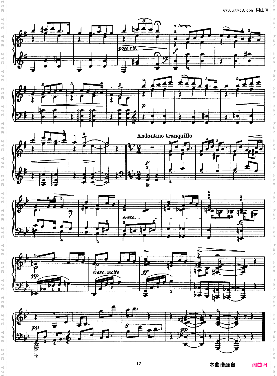 19首挪威民间曲调 19 Norwegian Folk Songs Op·66