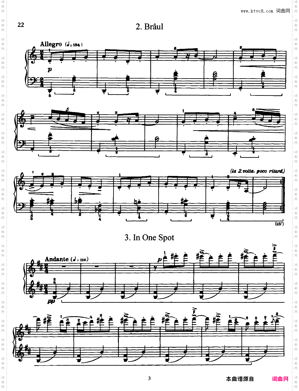 6首罗马尼亚民间舞曲 Six Romanian Folk Dances Sz·56