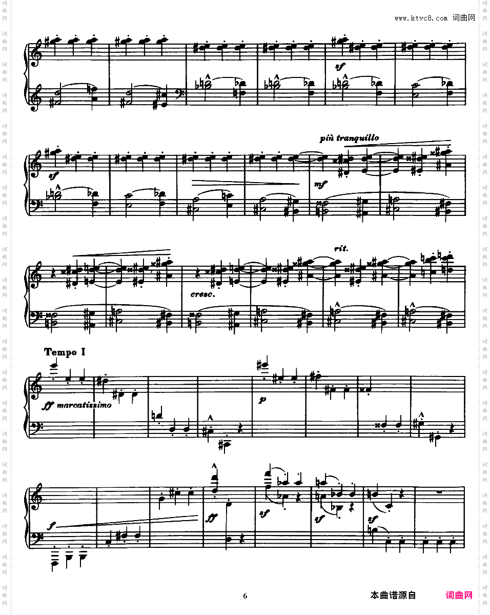 钢琴组曲 Suite Op·14