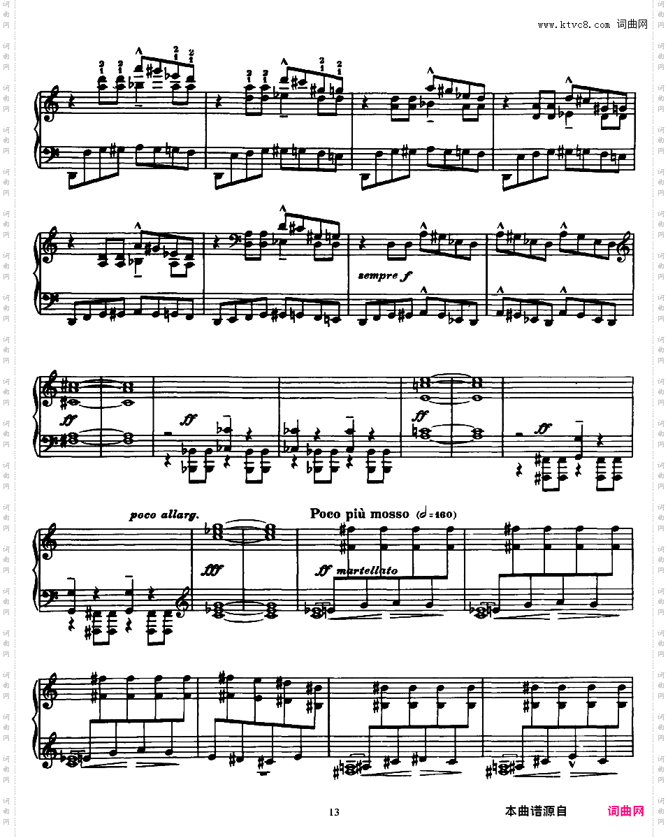 钢琴组曲 Suite Op·14