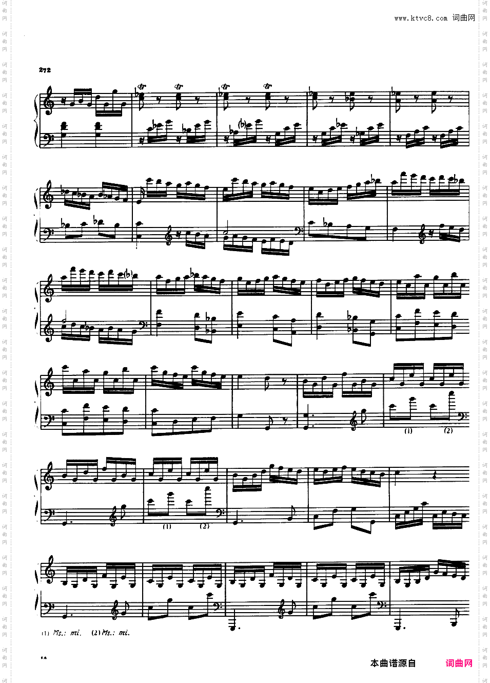 钢琴奏鸣曲 Piano Sonatas M61-68