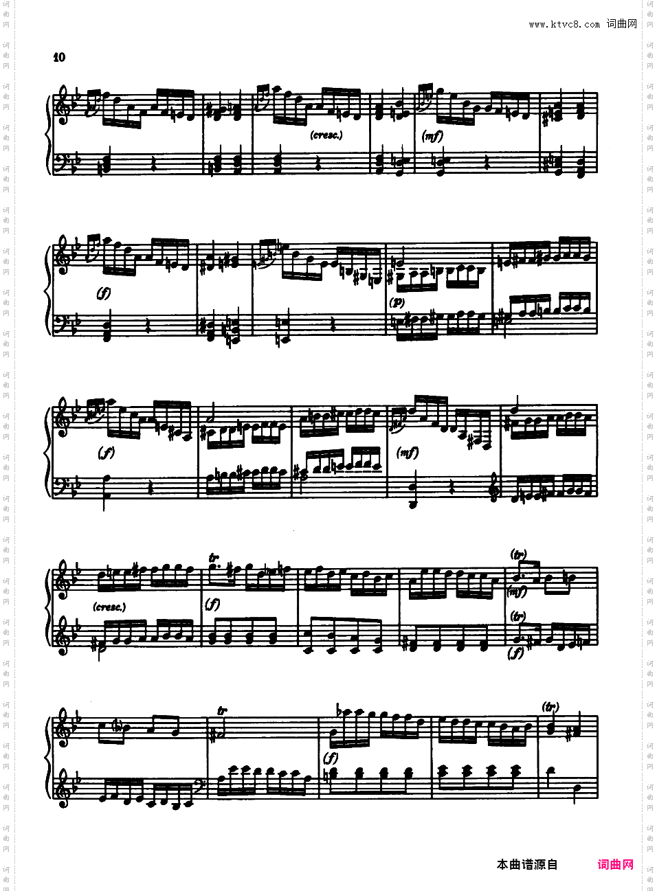 钢琴奏鸣曲 Piano Sonatas M1-9