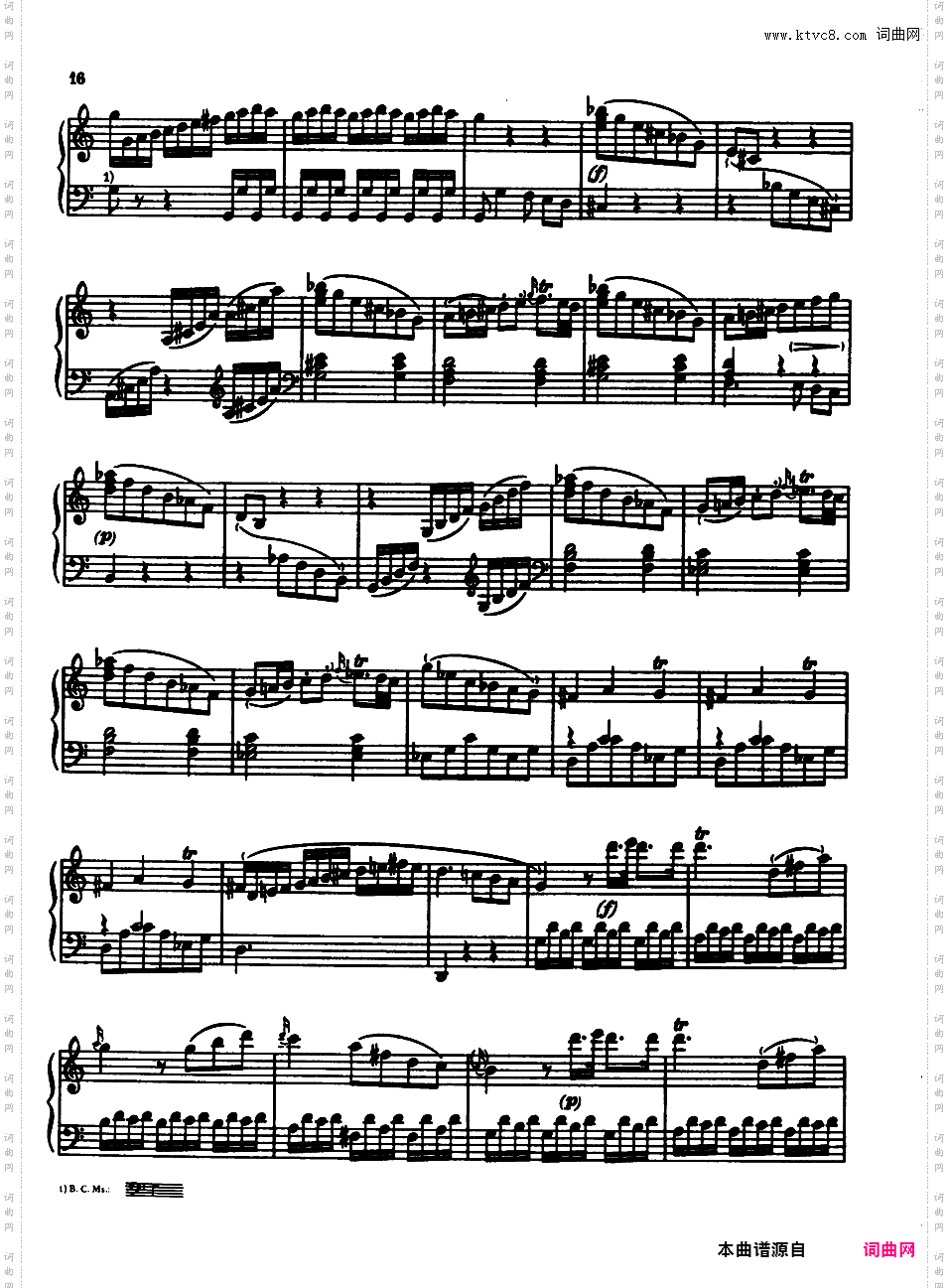 钢琴奏鸣曲 Piano Sonatas M1-9