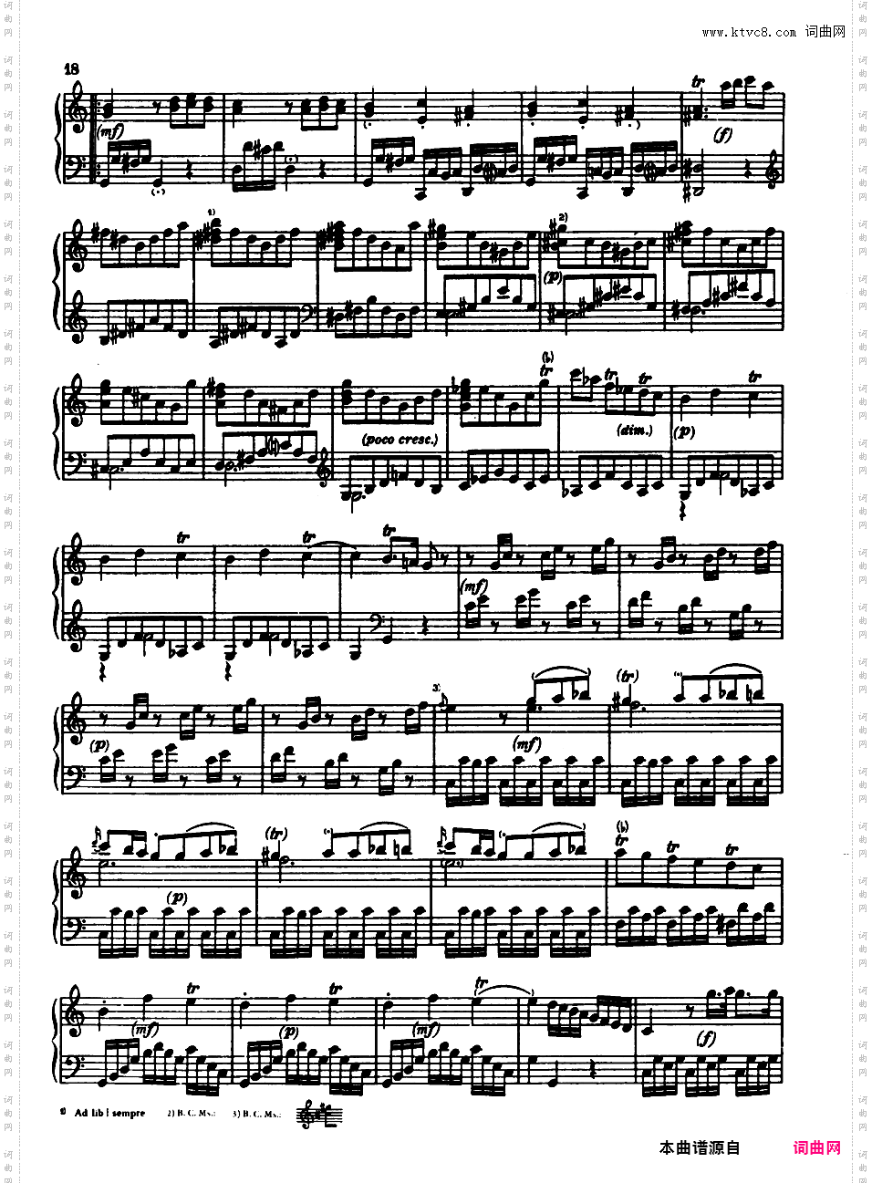 钢琴奏鸣曲 Piano Sonatas M1-9