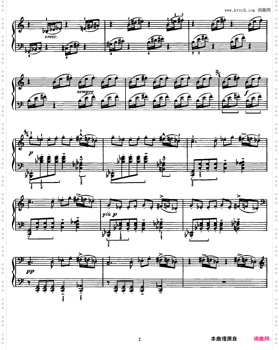2首罗马尼亚舞曲 Two Romanian Dances Op·8a