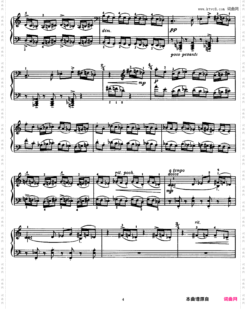 2首罗马尼亚舞曲 Two Romanian Dances Op·8a