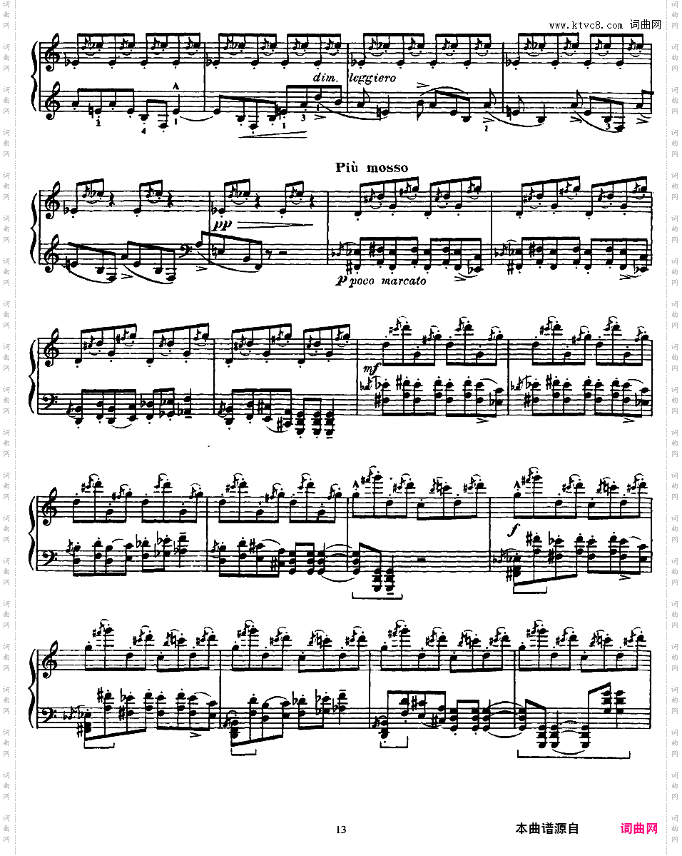 2首罗马尼亚舞曲 Two Romanian Dances Op·8a