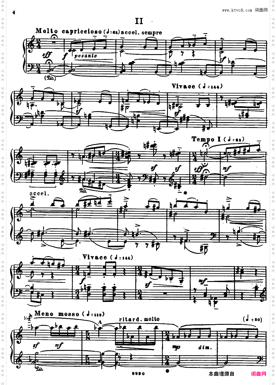 8首匈牙利民歌即兴曲 8 Improvisations on Hungarian Peasant Songs Op·20