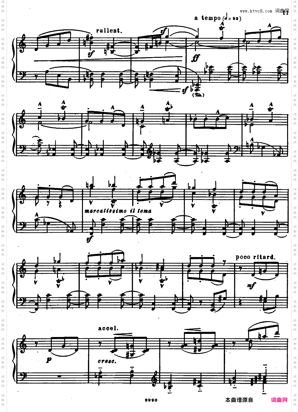 8首匈牙利民歌即兴曲 8 Improvisations on Hungarian Peasant Songs Op·20