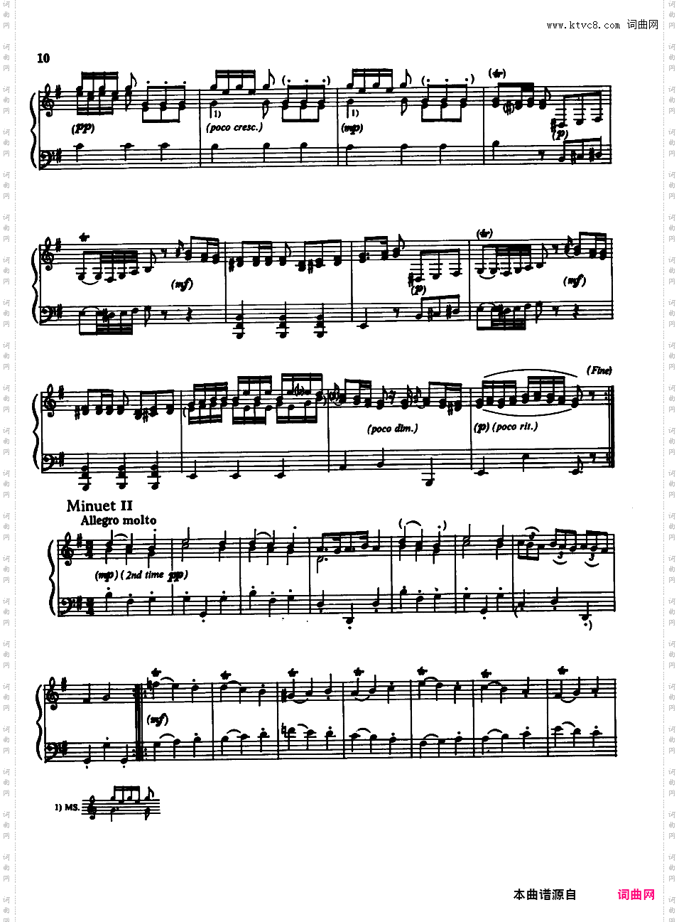 钢琴奏鸣曲 Piano Sonatas M35-41