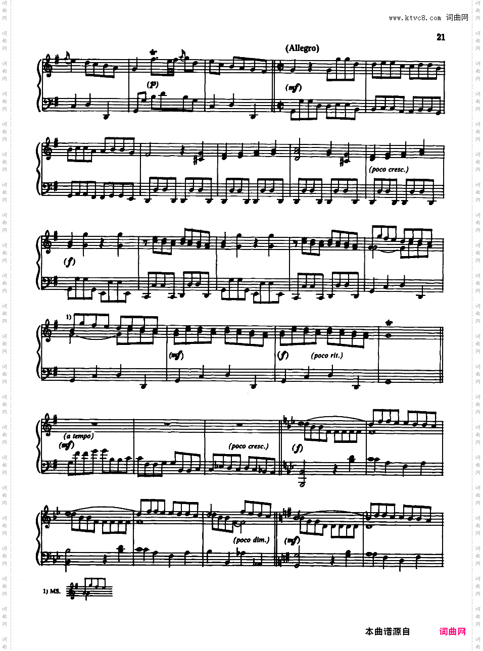 钢琴奏鸣曲 Piano Sonatas M35-41