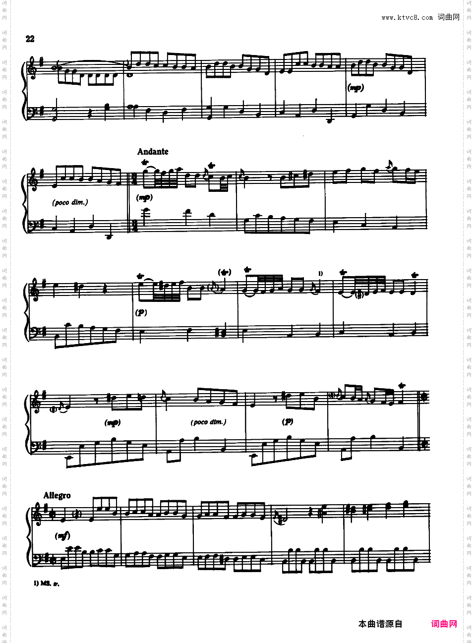钢琴奏鸣曲 Piano Sonatas M35-41