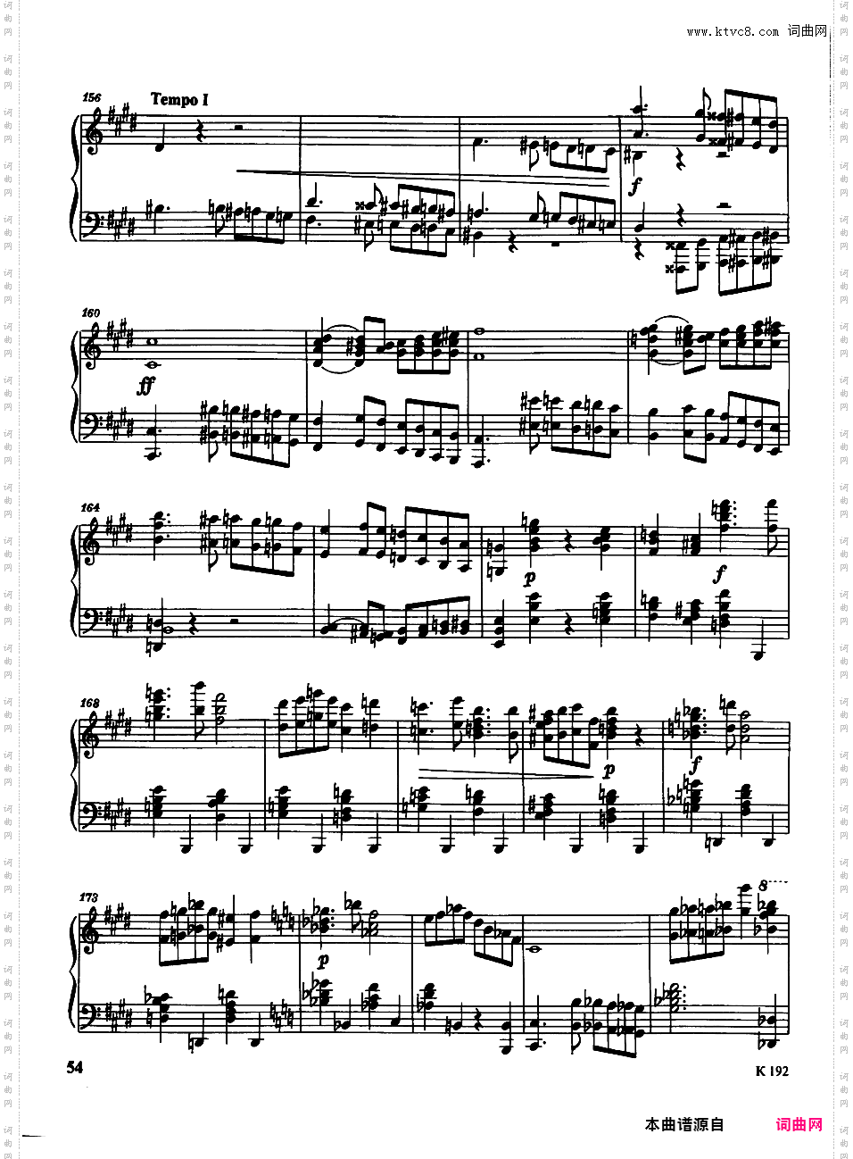 钢琴奏鸣曲 Piano Sonata No·1-2 Op· 5· 102Balakirev 1856 Sonata in bb