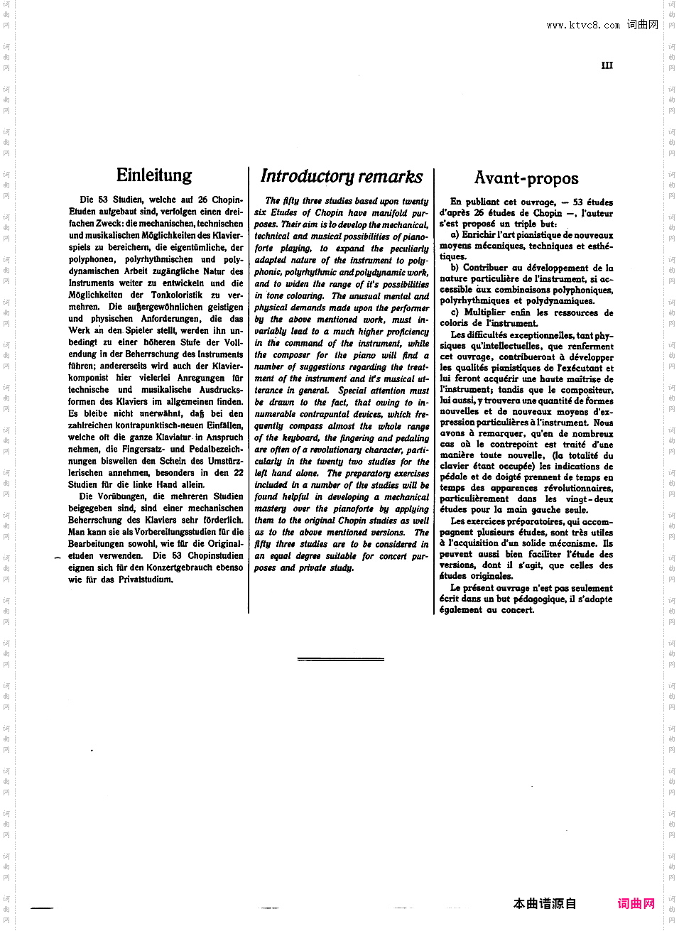 53首以肖邦练习曲为素材而作的练习曲 Etudes d'Apres ChopinGodowsky Etudes d'Apres Chopin - Book 5 41-48