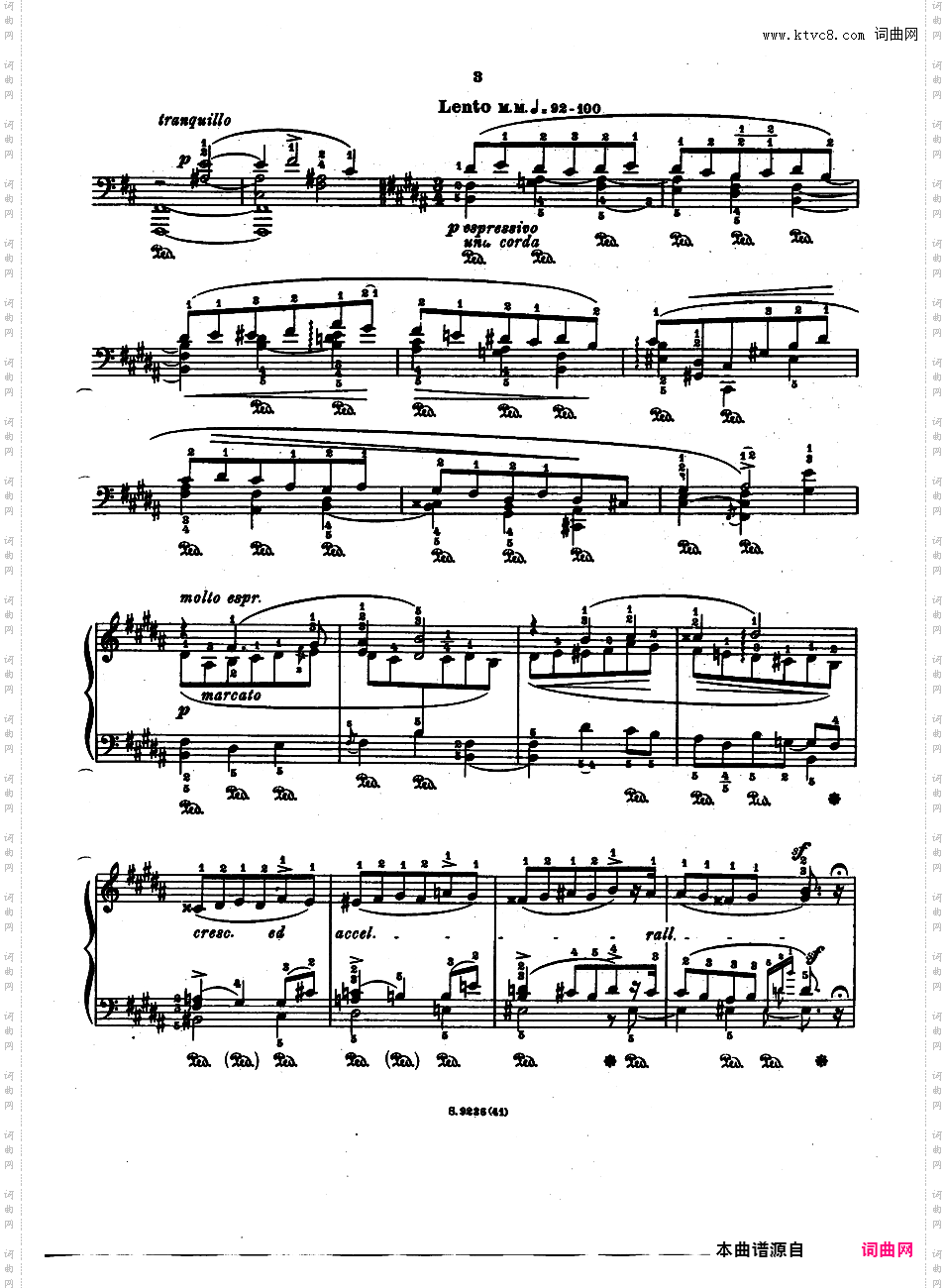 53首以肖邦练习曲为素材而作的练习曲 Etudes d'Apres ChopinGodowsky Etudes d'Apres Chopin - Book 5 41-48
