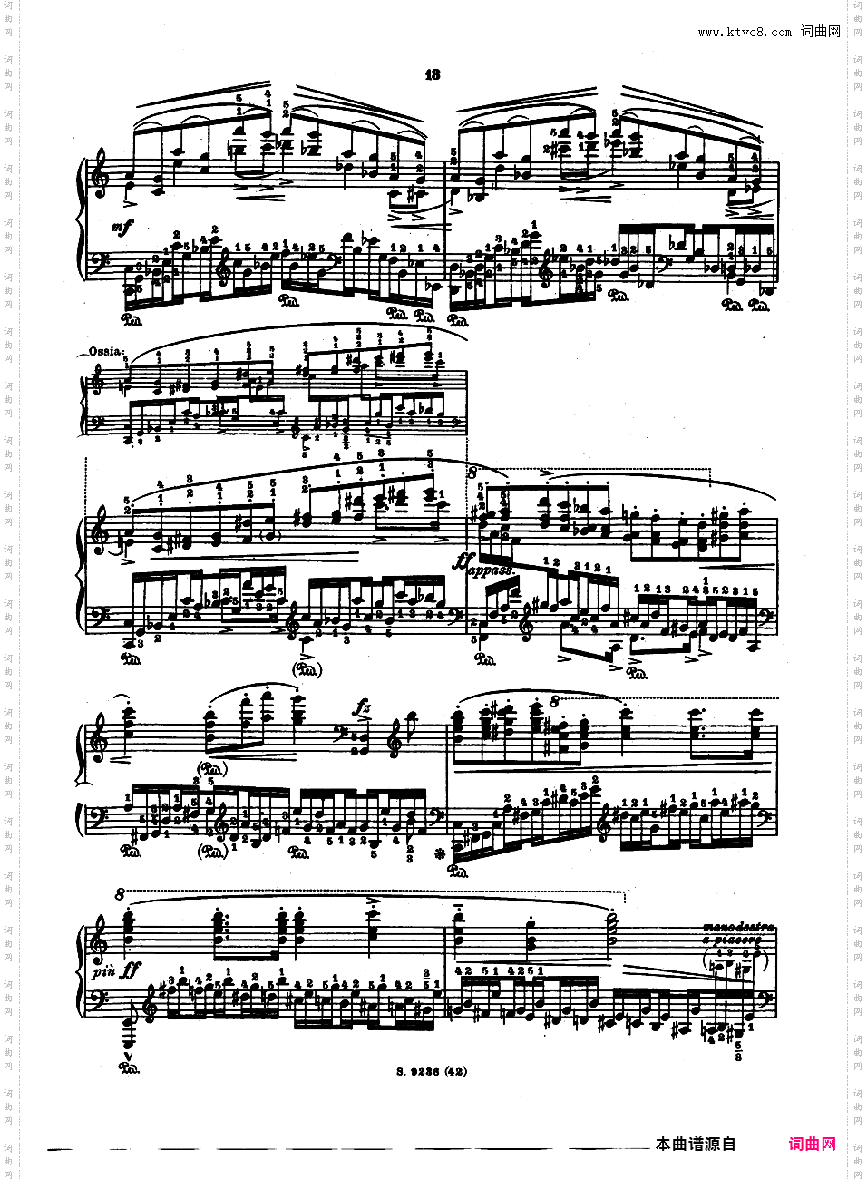 53首以肖邦练习曲为素材而作的练习曲 Etudes d'Apres ChopinGodowsky Etudes d'Apres Chopin - Book 5 41-48
