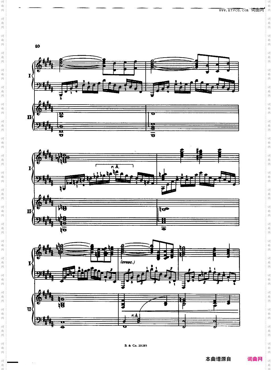 华沙协奏曲 Warsaw ConcertoAddinsell Warsaw Concerto 双钢琴版