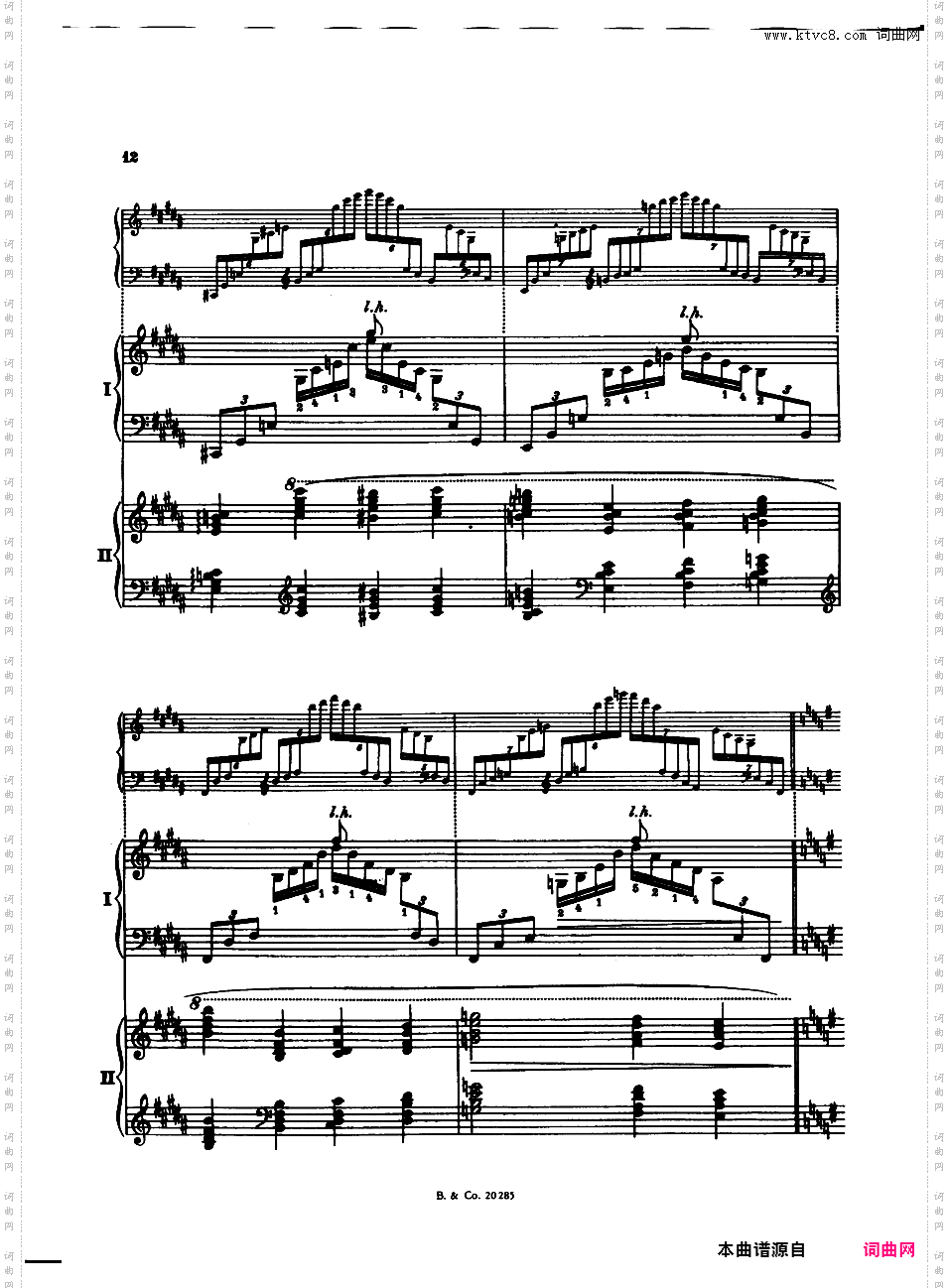 华沙协奏曲 Warsaw ConcertoAddinsell Warsaw Concerto 双钢琴版