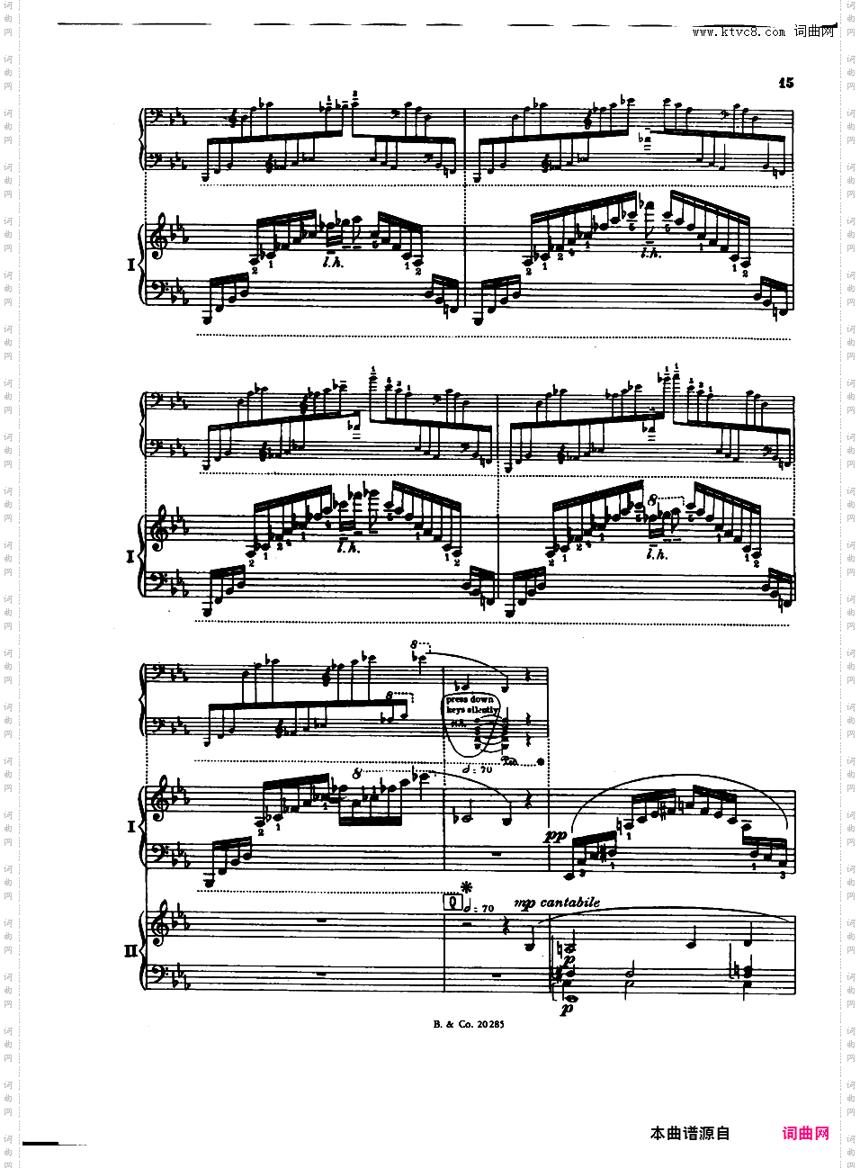 华沙协奏曲 Warsaw ConcertoAddinsell Warsaw Concerto 双钢琴版