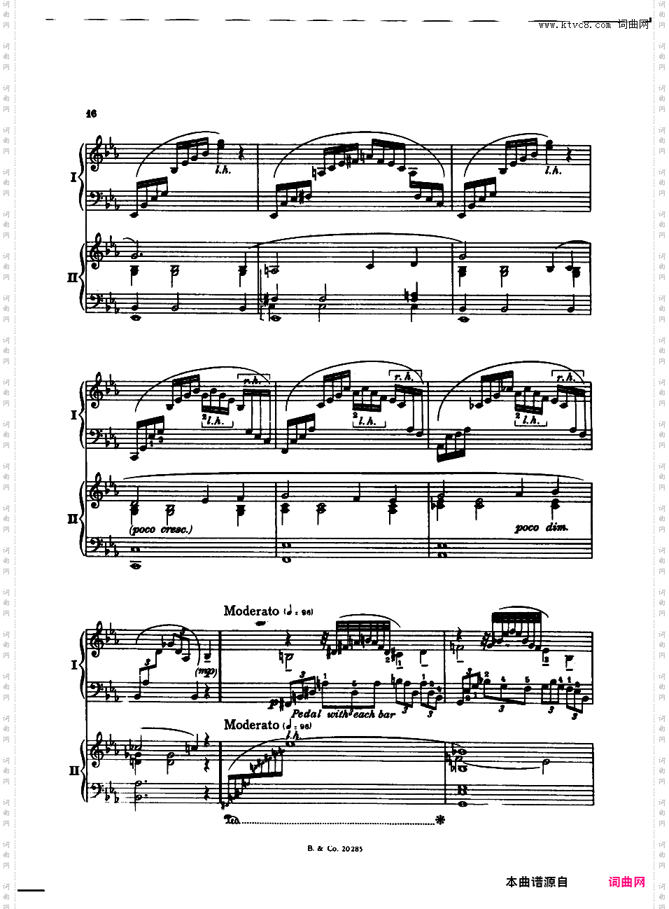 华沙协奏曲 Warsaw ConcertoAddinsell Warsaw Concerto 双钢琴版