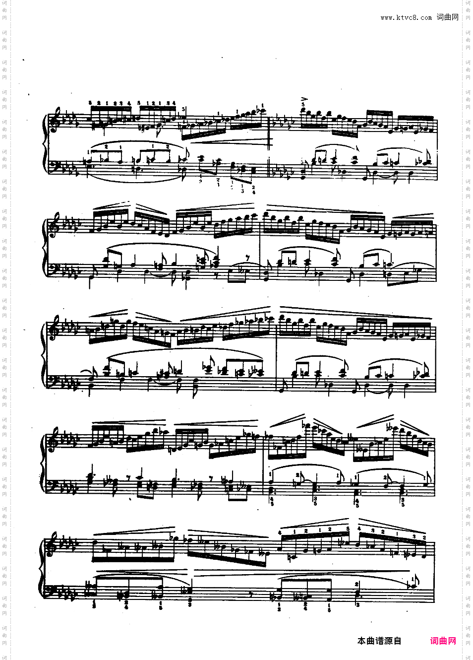 降G大调托卡塔 Toccata in G flat Major Op·13