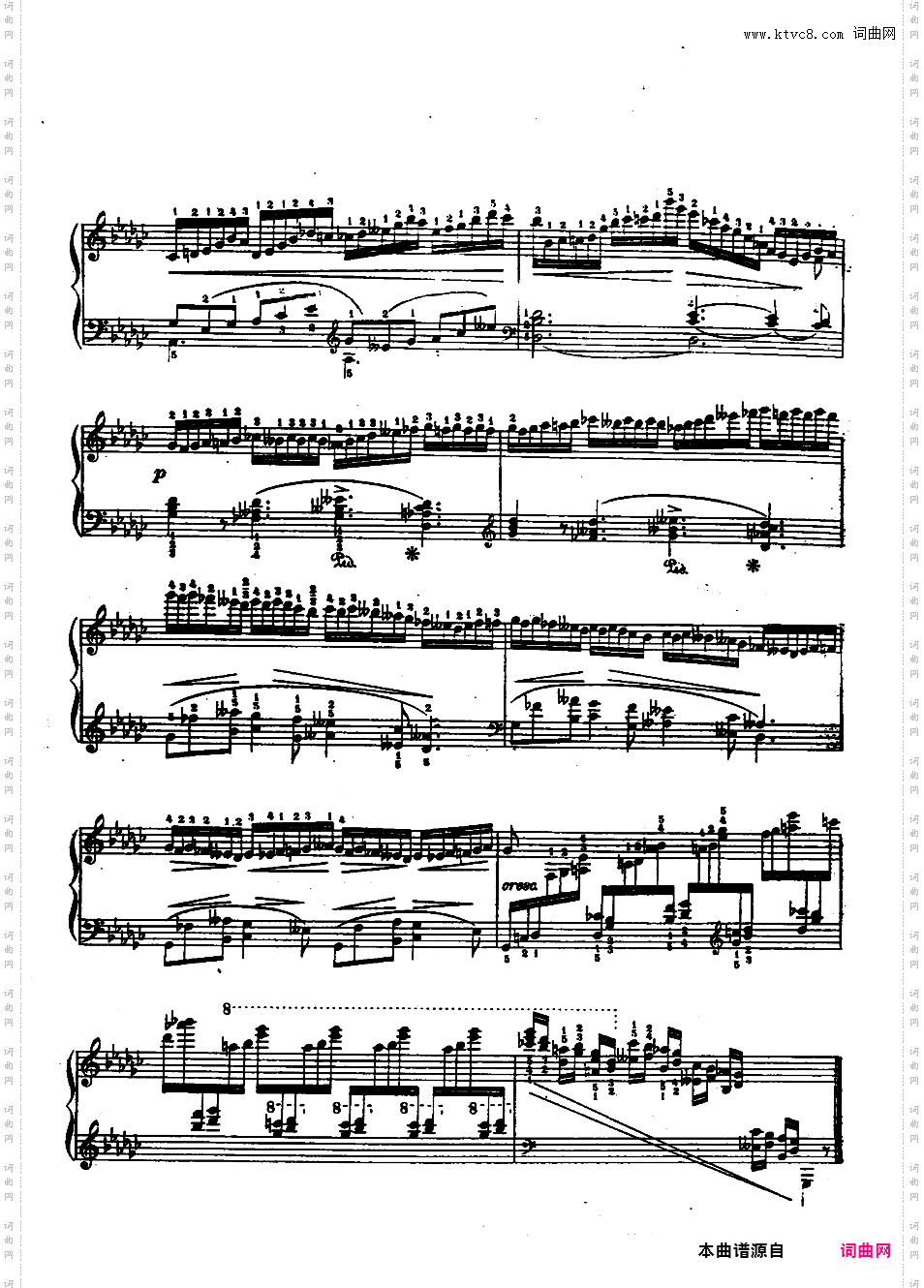 降G大调托卡塔 Toccata in G flat Major Op·13